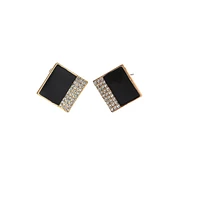 Sohi Women's Block Stud Earrings