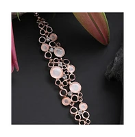 Sohi Women's Flower Tennis Bracelet