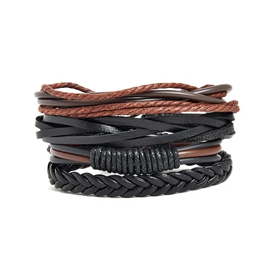 Sohi Women's Rope Multi-Layer Bracelet