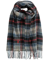 Polo Ralph Lauren Men's Cashmere Blend Plaid Scarf