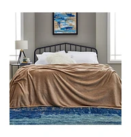 Cosy House Collection Everyday 1500 Series Fleece Blanket - Bedroom Essentials All Season