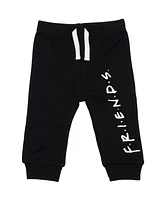 Friends Baby Boys [SizeRangeDescription1] 3 Piece Outfit Set: Bodysuit Pants Hat [SizeDescription1]