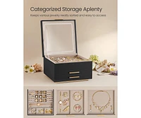 Slickblue Jewelry Box with Mirror and Led Lights