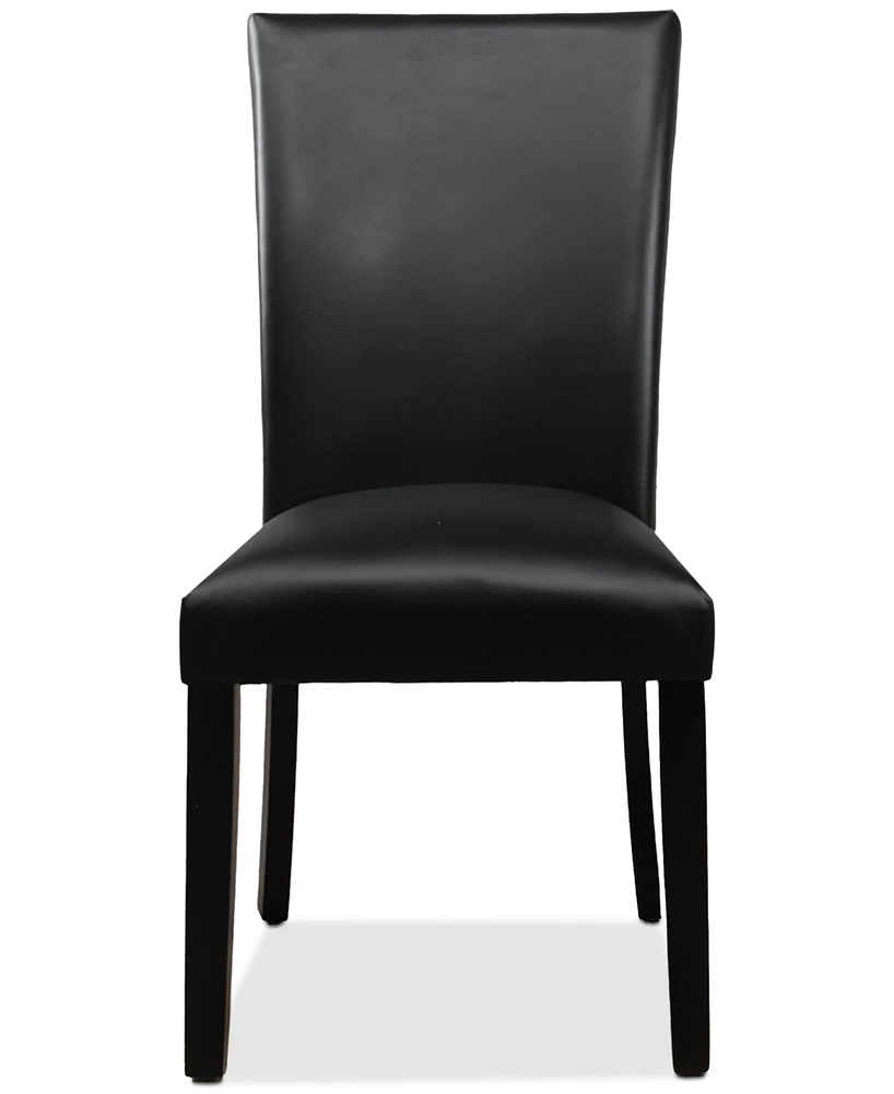 Kellet Faux Leather Side Chair