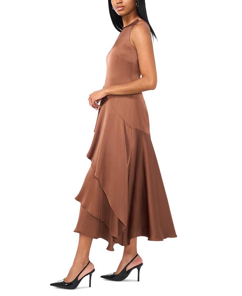 Parker Women's The Angie Asymmetrical Tiers Sleeveless Maxi Dress