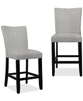 Kellet Pc. Velvet Counter Height Chair Set