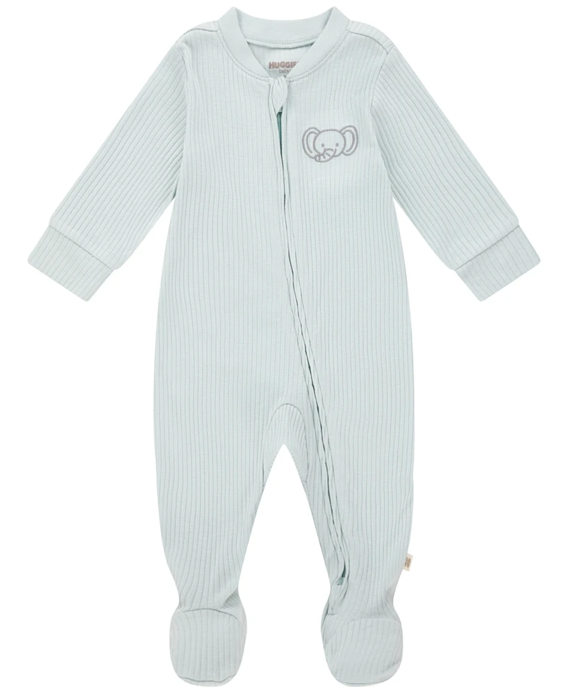 Huggies Baby Boys Rib Coverall