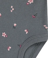 Huggies Baby Girls Rib Bodysuit, Headband and Pants 3-Piece Set