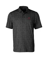 Cutter & Buck Men's Bobby Bowden Black Florida State Seminoles Pike Constellation DryTec Stretch Polo