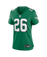 Nike Women's Saquon Barkley Kelly Green Philadelphia Eagles Alternate Game Jersey