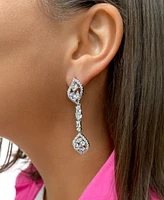 Sterling Forever Mariah Cubic Zirconia Drop Earrings