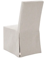 Abbyson Living 39" 2-Pc. Wood Mindy Sunbrella Slipcover Dining Chair