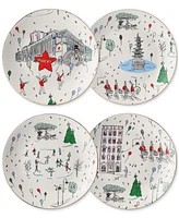 Macy's Thanksgiving Day Parade Plates, Set of 4, Created for Macy's