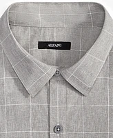 Alfani Men's Windowpane Shirt, Created for Macy's