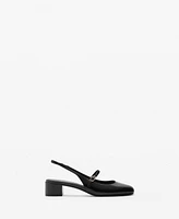 Mango Women's Buckle Heel Shoes