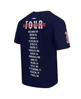 Pro Standard Men's Navy Boston Red Sox Oversized City Tour T-Shirt