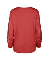 '47 Brand Women's Red Chicago Bulls Tomcat Long Sleeve T-Shirt