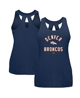 New Era Women's Heather Navy Denver Broncos 2024 Nfl Training Camp Tank Top