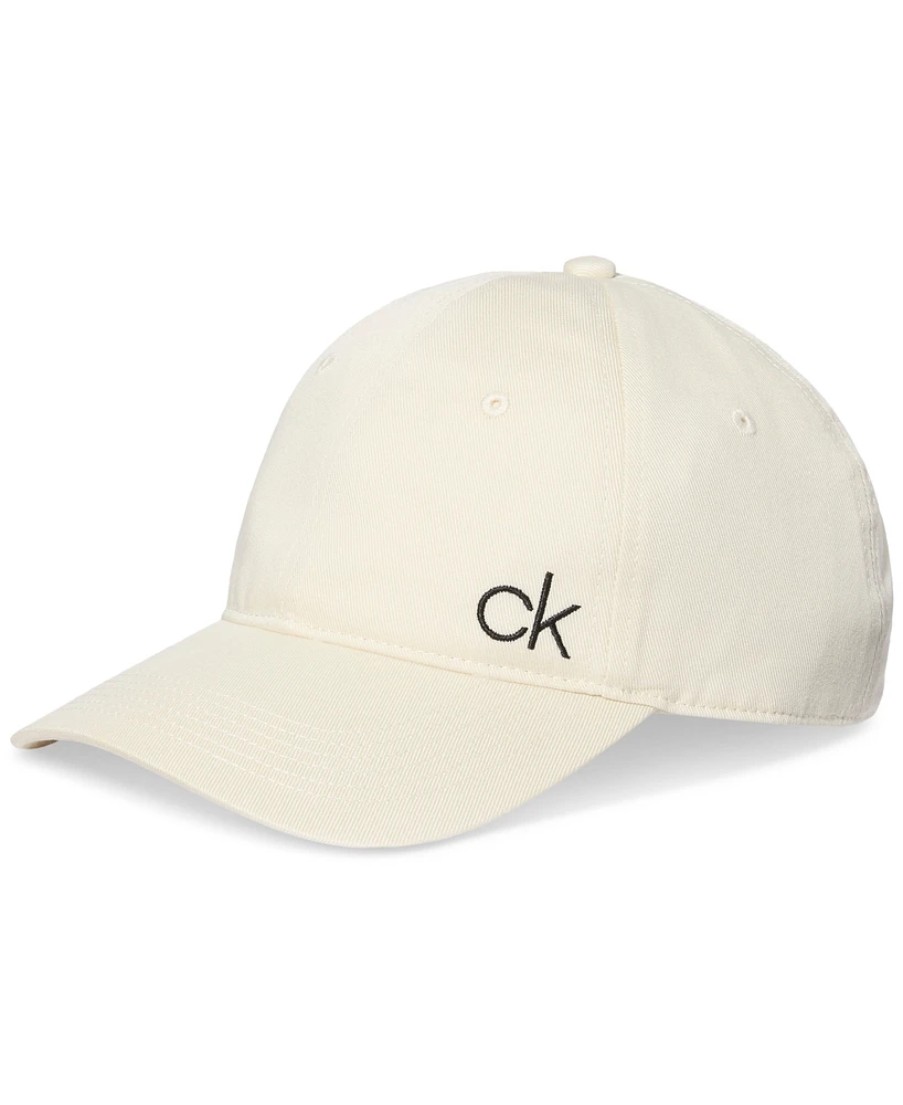 Calvin Klein Men's 6-Panel Logo Adjustable-Strap Cap