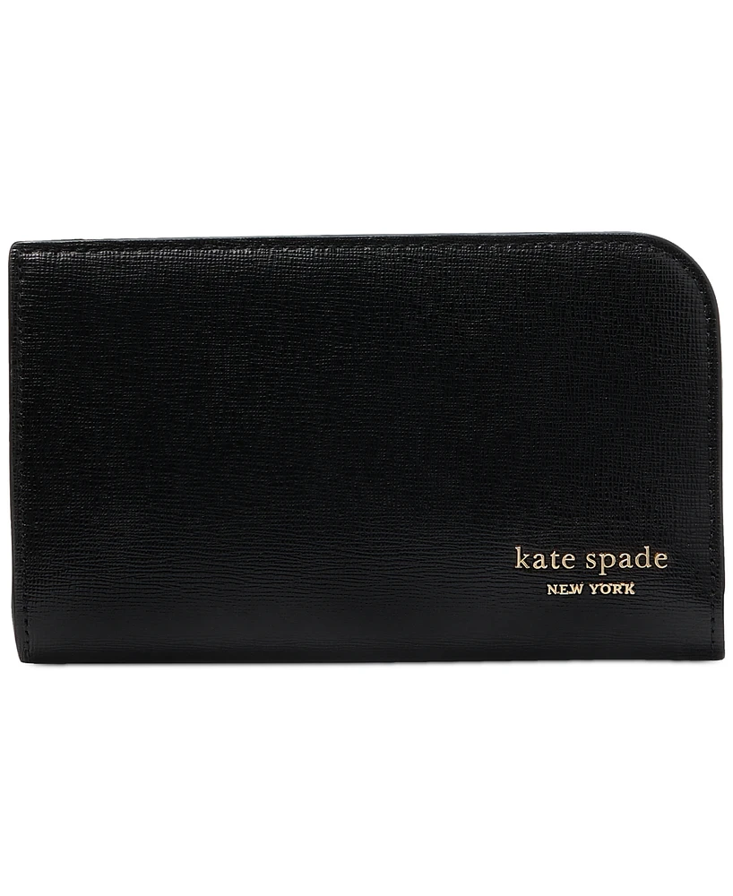 kate spade new york Devin Saffiano Leather Bifold Wallet