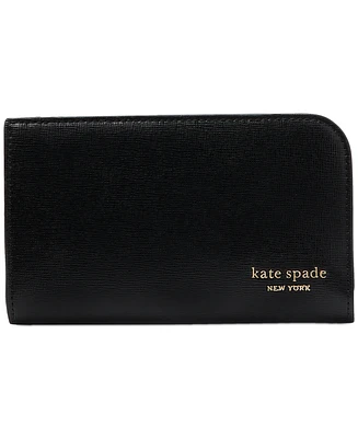 kate spade new york Devin Saffiano Leather Bifold Wallet