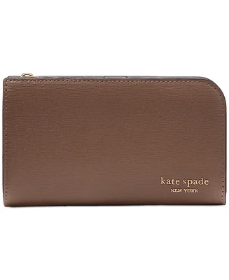 kate spade new york Devin Saffiano Leather Bifold Wallet