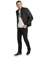 Calvin Klein Men's Classic Ma-1 Nylon Bomber Jacket