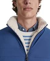 Dkny Men's Quilted Fleece-Lined Full-Zip Puffer Jacket