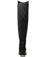 Michael Michael Kors Women's June Leather Knee High Riding Boots