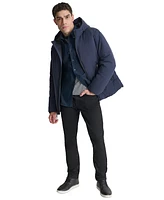 Dkny Men's Hooded Full-Zip Jacket