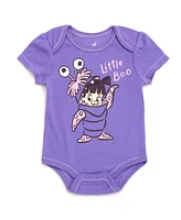 Disney Baby Girls Minnie Mouse Monsters Inc. Cosplay Bodysuit and Hat Set Newborn to (Newborn - 24 Months)