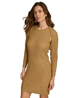 Donna Karan New York Women's 2-Piece Shrug & Sweater Dress