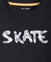 Epic Threads Little & Big Boys Slicked Skate Graphic T-Shirt, Created for Macy's