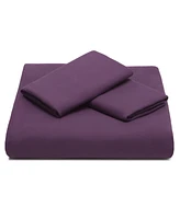 Chanasya Premium Solid Duvet Cover Set - (90” x 90”) & 2 Pillow Shams (20” 26”) 3-Piece