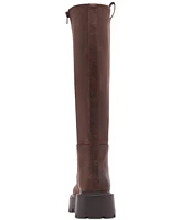 Madden Girl Crow Wide-Calf Lug-Sole Knee High Boots
