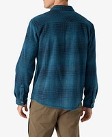 O'Neill Men's Glacier Plaid High Pile Super Button Shirt