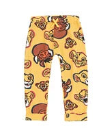 Disney Toddler Boys Mickey Mouse Lion King Winnie the Pooh Waffle Knit Sweatshirt & Pants Set Newborn to (0-3 Months