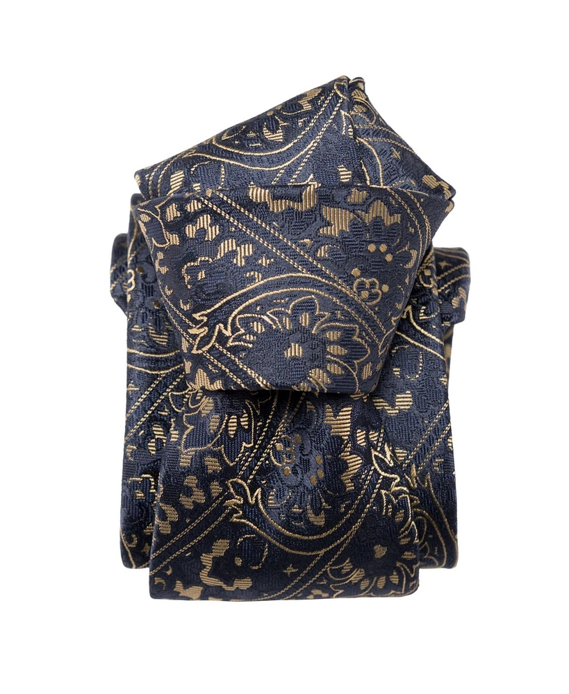 Elizabetta Big & Tall Caruso - Silk Jacquard Tie for Men