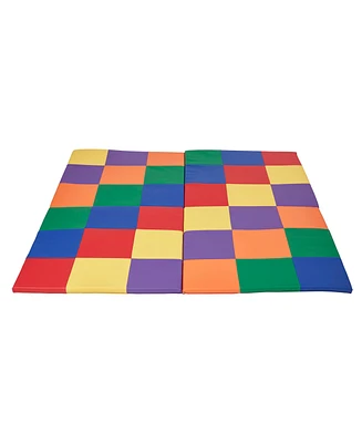 ECR4Kids SoftZone Patchwork Activity Mat, Assorted