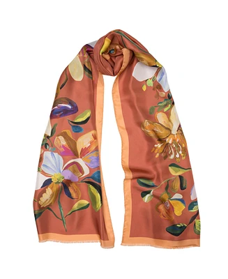 Eloisa - Large Silk Scarf for Women