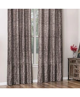 Chanasya Premium 2-Panel Floral Jacquard Textured Beige Curtains with Grommets for Windows Living Room Bedroom