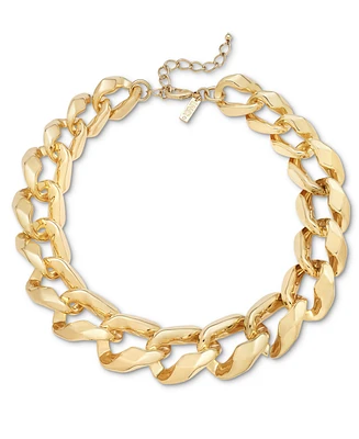 I.n.c. International Concepts Chunky Chain Link Collar Necklace, 18-1/4" + 3" extender, Created for Macy's