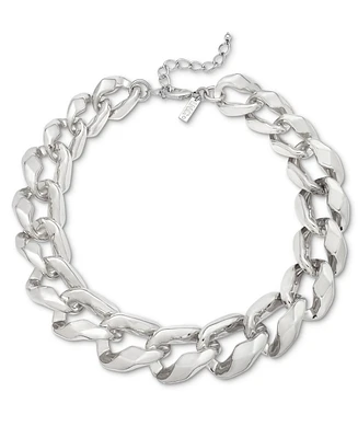 I.n.c. International Concepts Chunky Chain Link Collar Necklace, 18-1/4" + 3" extender, Created for Macy's