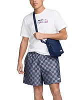 Nike Men's Club Flow Checker Logo Shorts