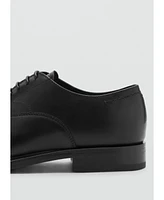 Mango Men's Leather Suit Shoes