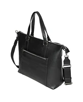 Club Rochelier Ladies Large Leather Crossbody Business Tote Bag