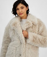 And Now This Women's Shaggy Faux-Fur Jacket, Exclusively at Macy's