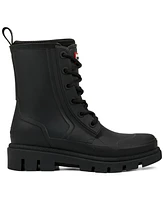 Hunter Women's Diana Waterproof Lace-Up Boots from Finish Line