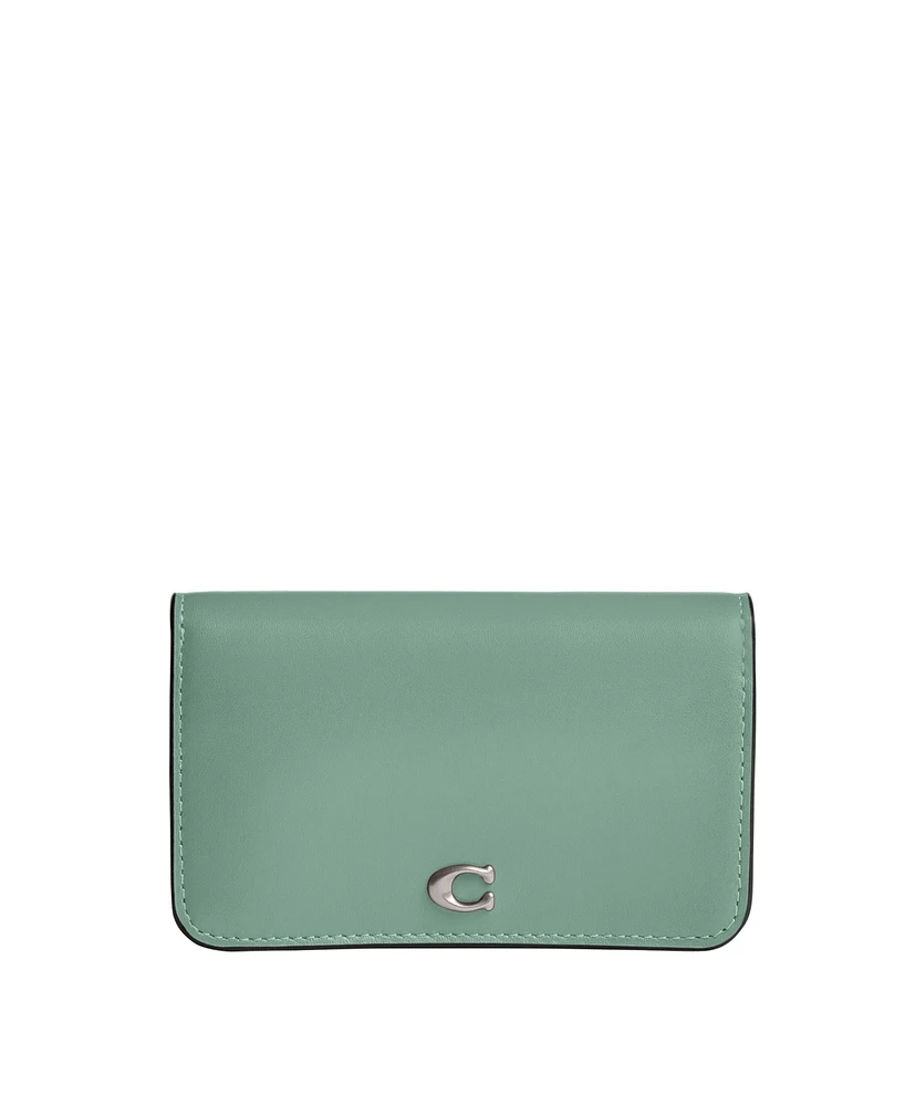 Coach Essential Slim Leather Card Case