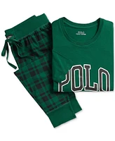 Polo Ralph Lauren Men's 2-Pc. Crewneck Jogger Pajamas Set